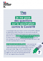 Information vaccination COVID-19 Bénéficiaires
